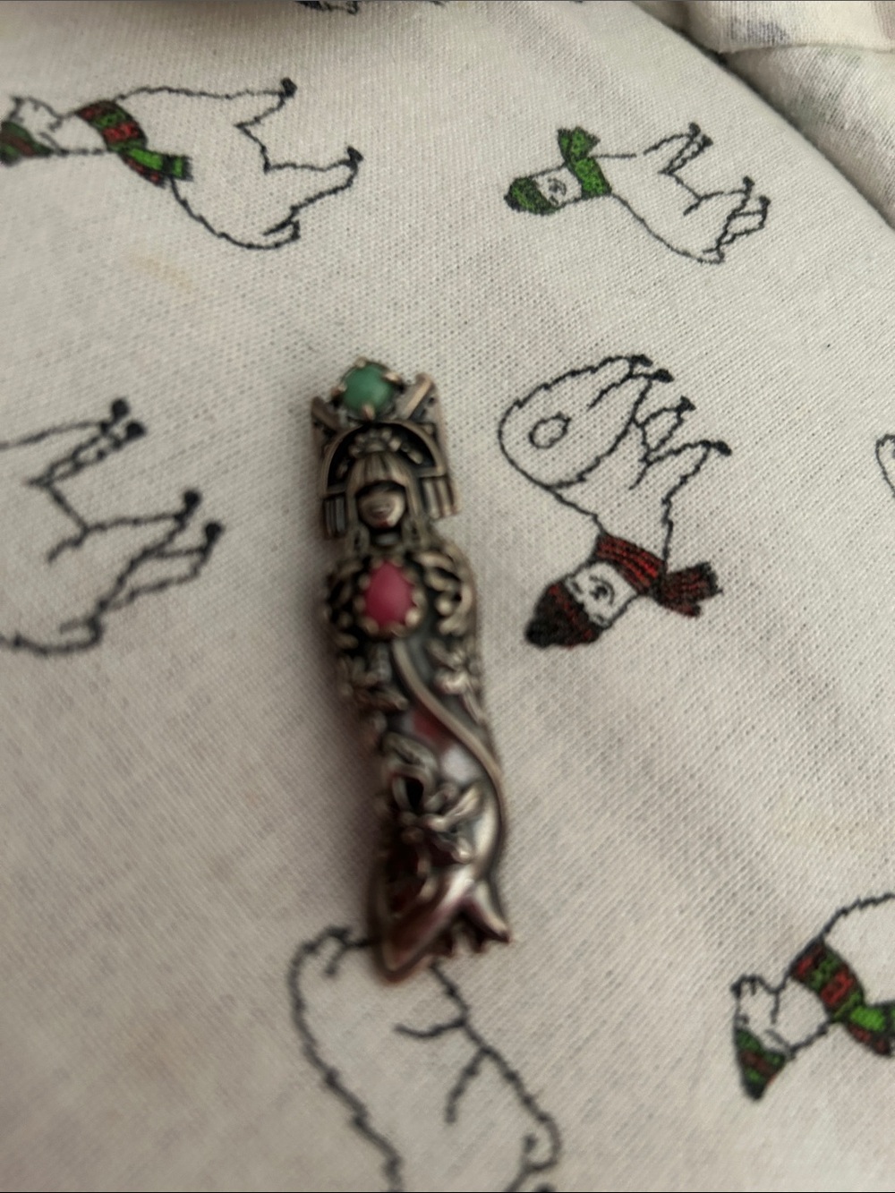 American west silver corn maiden